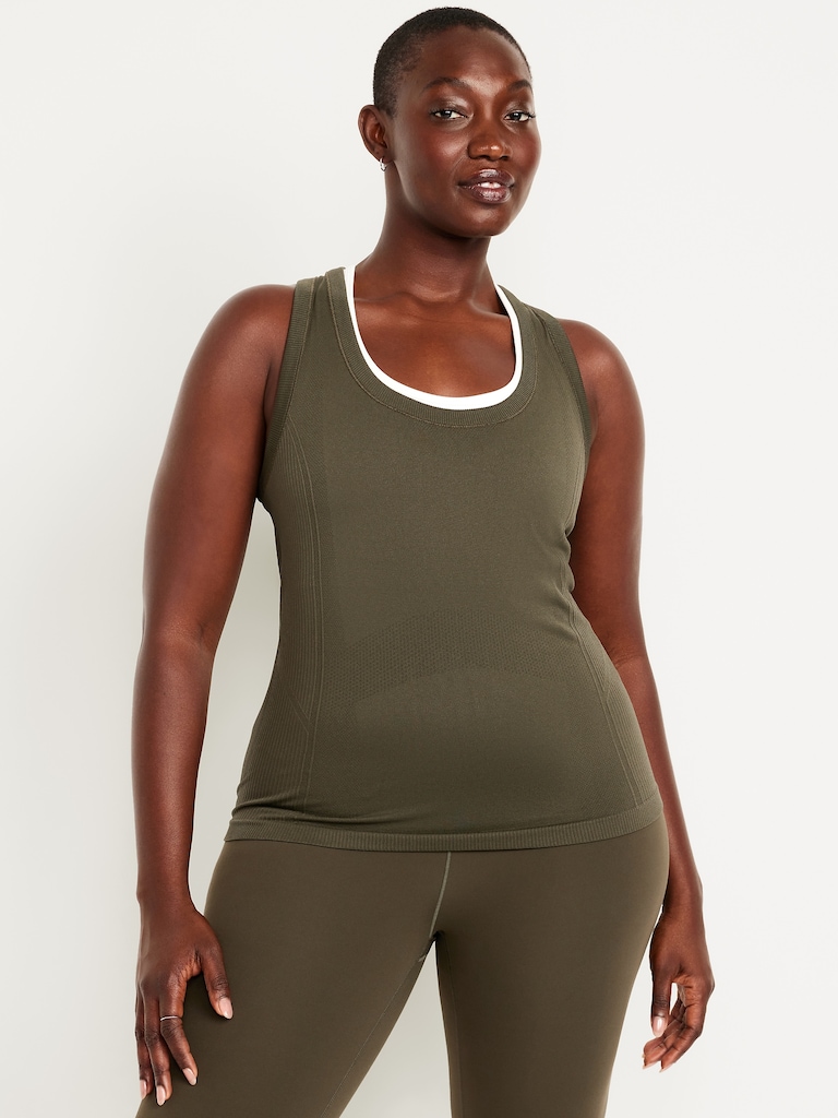 Fluid Seamless Fitted Tank Top