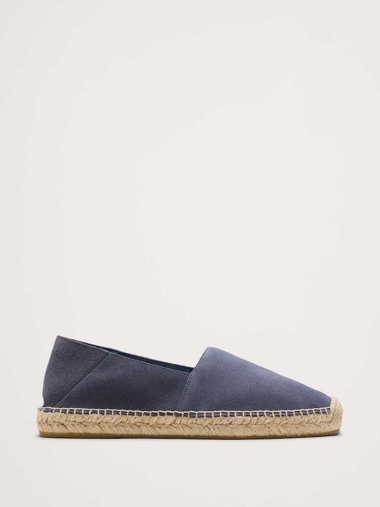 Suede Espadrille Shoe