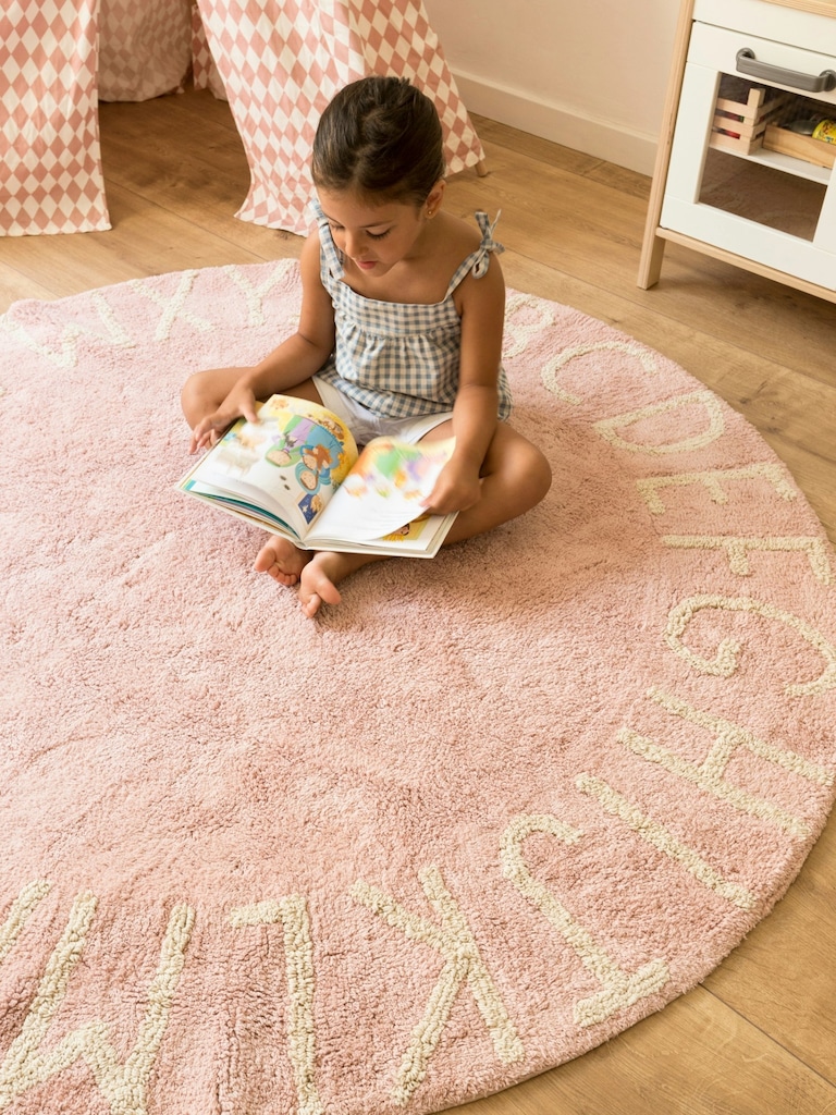 Lorena Canals Washable Rug ABC Natural Vintage Nude