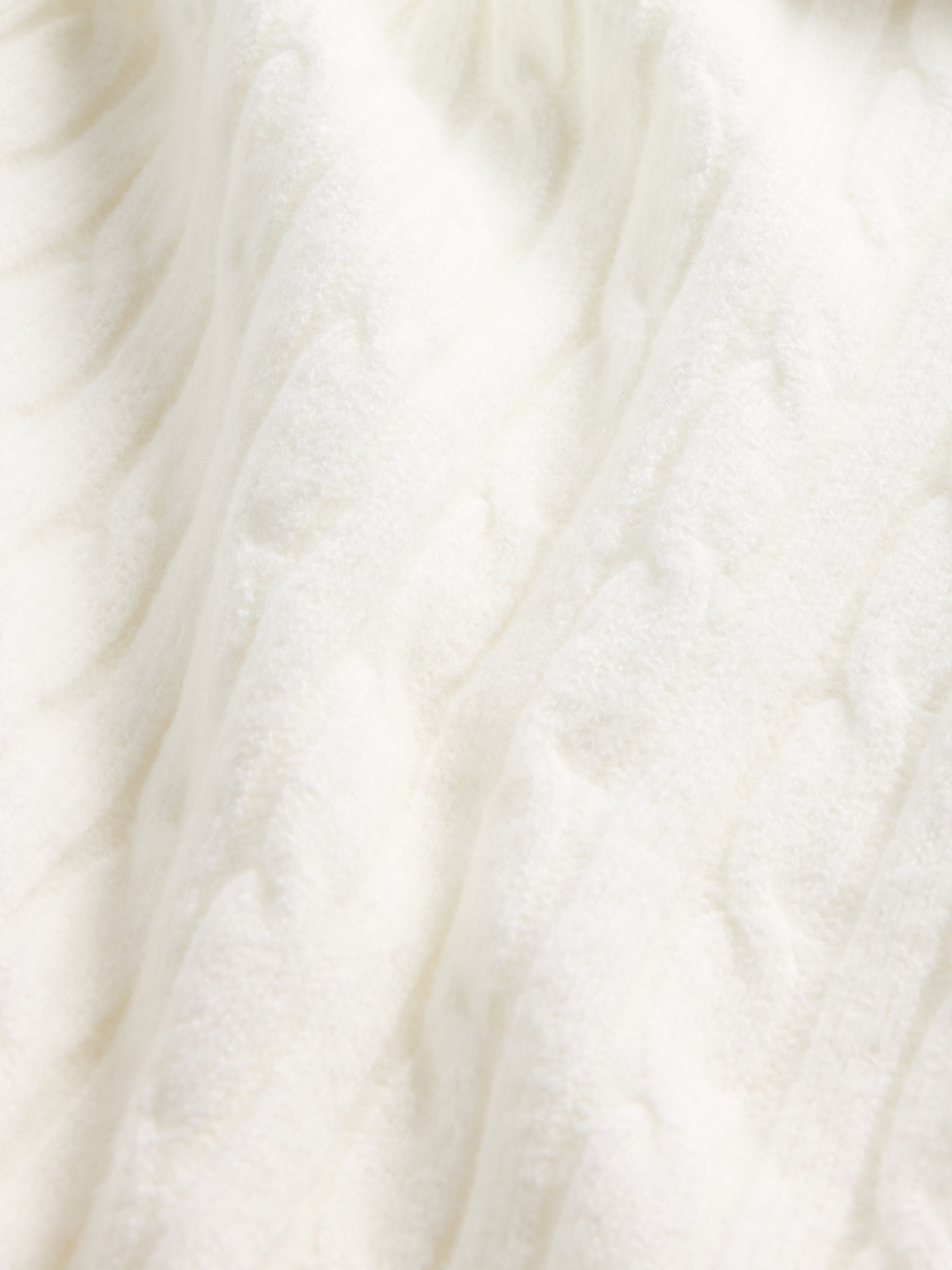 CashSoft Cable-Knit Mini Sweater Dress