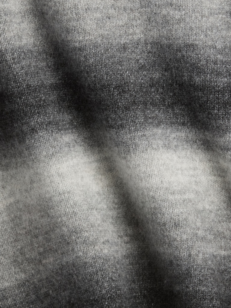 Kids Space-Dye Relaxed Crewneck Sweater