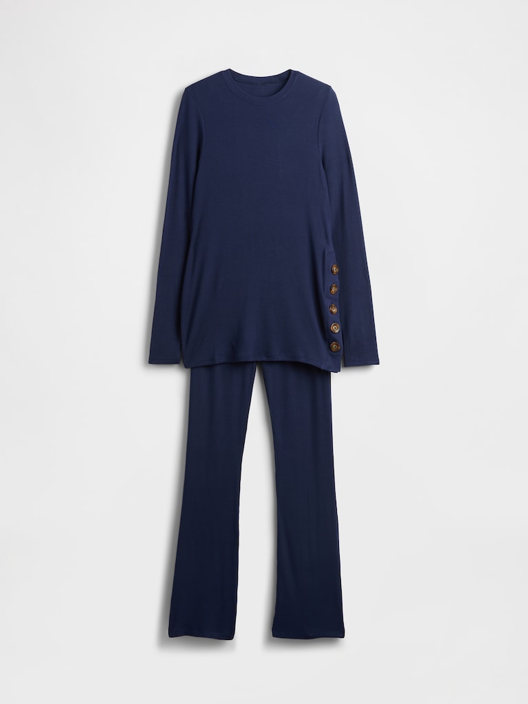 Maternity Modal Rib PJ Set