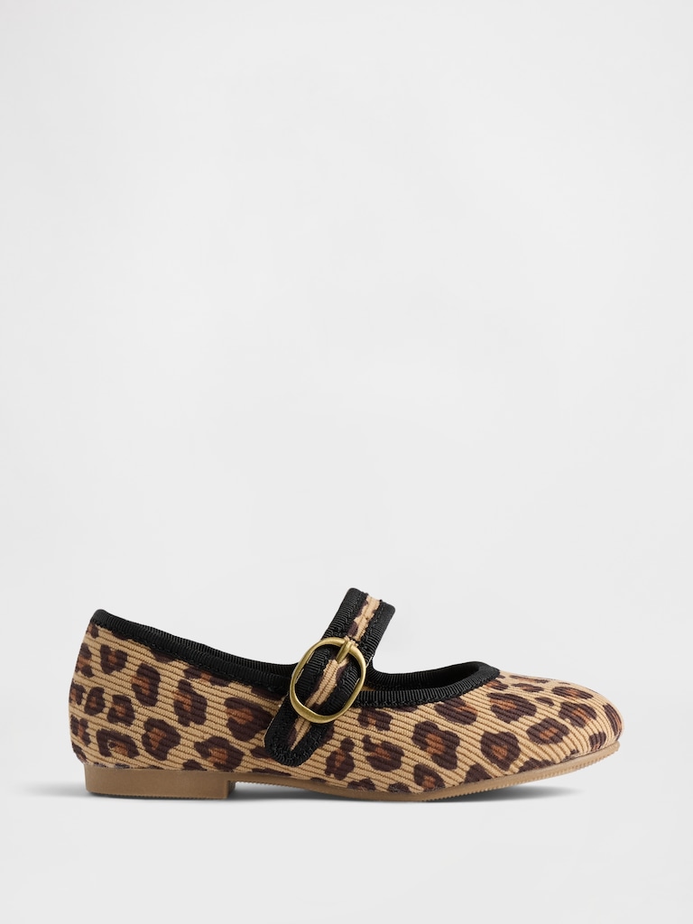 Toddler Corduroy Mary Jane Flats