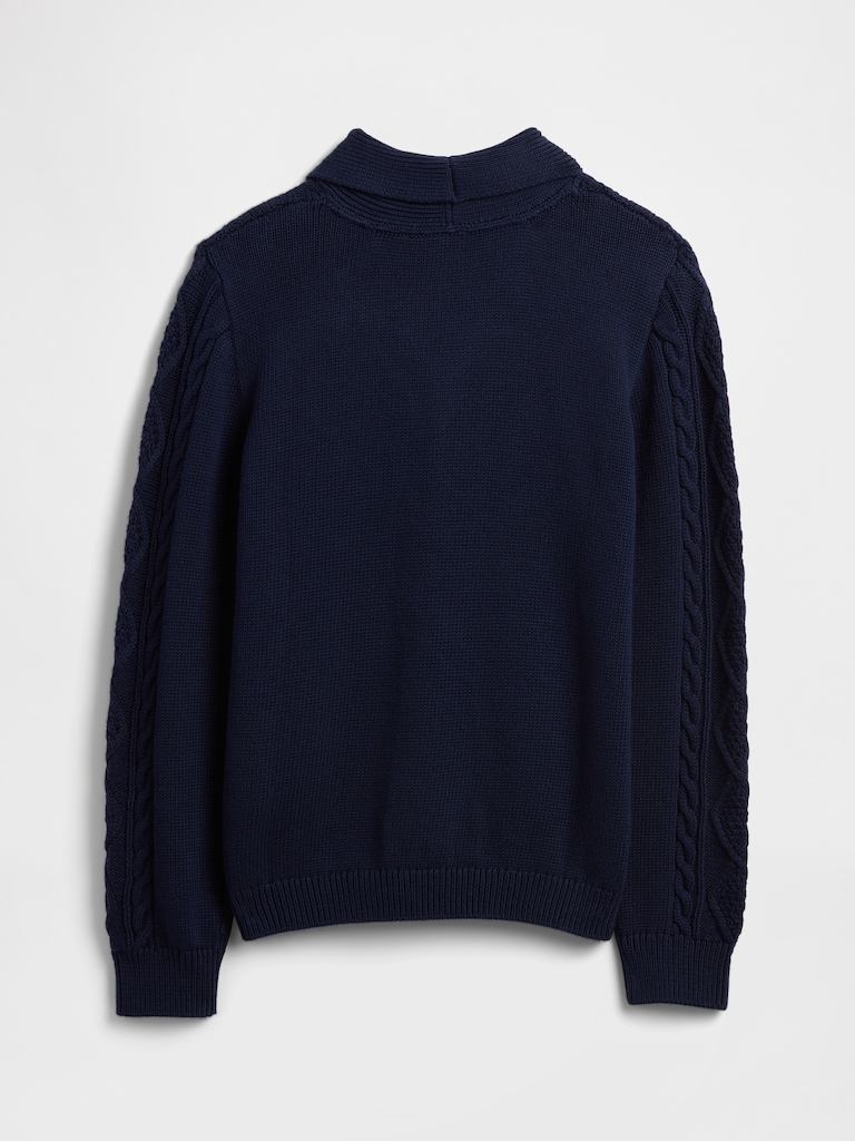 Kids Cable-Knit Cardigan