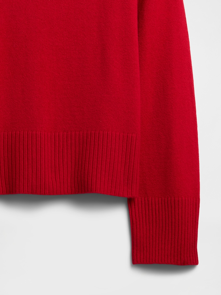 CashSoft Relaxed Crewneck Sweater