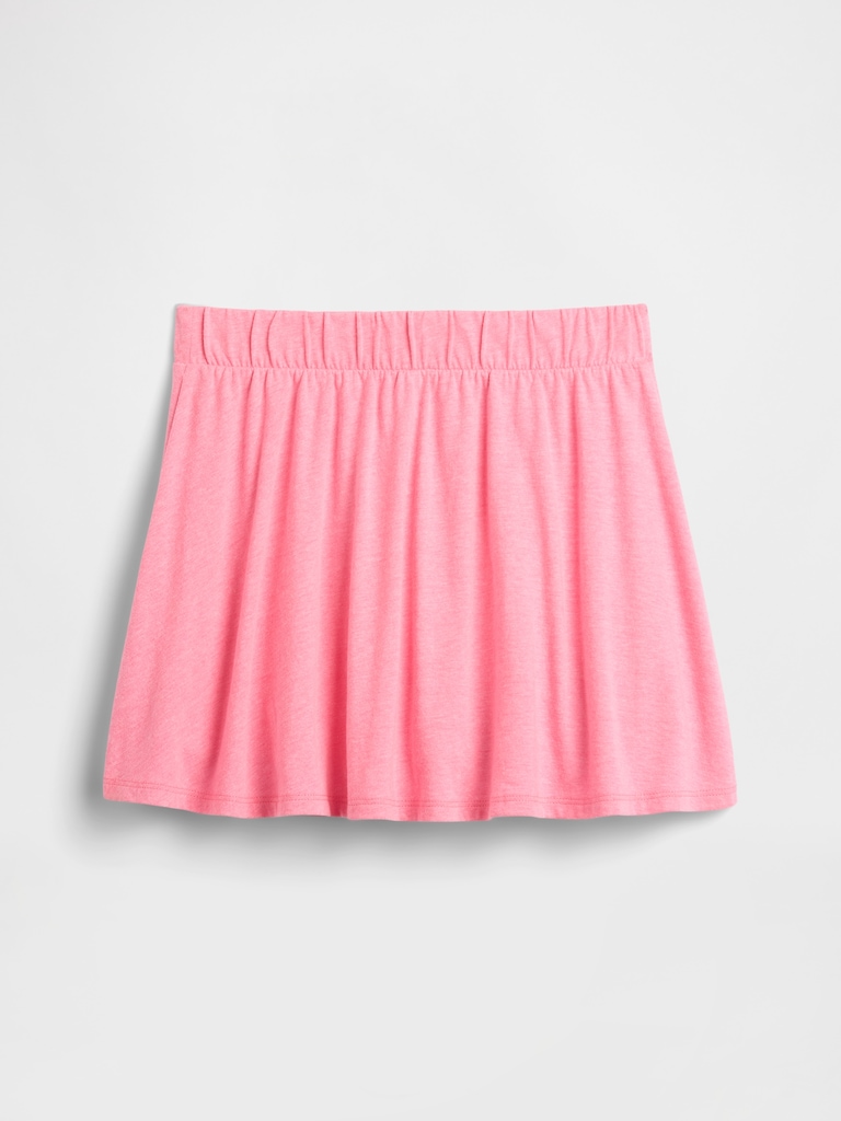 Kids Pull-On Jersey Skort