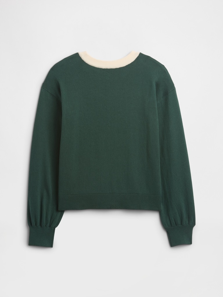 Kids Relaxed Intarsia Sweater