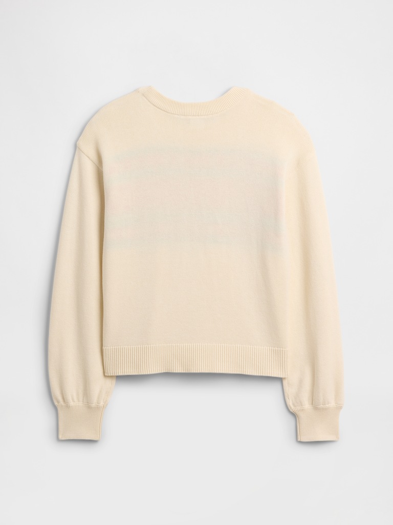 Kids Relaxed Intarsia Sweater