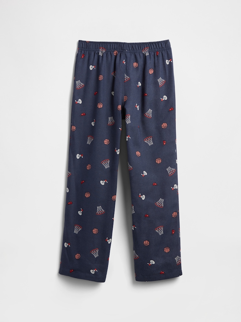 Kids 100% Recycled Flannel PJ Pants