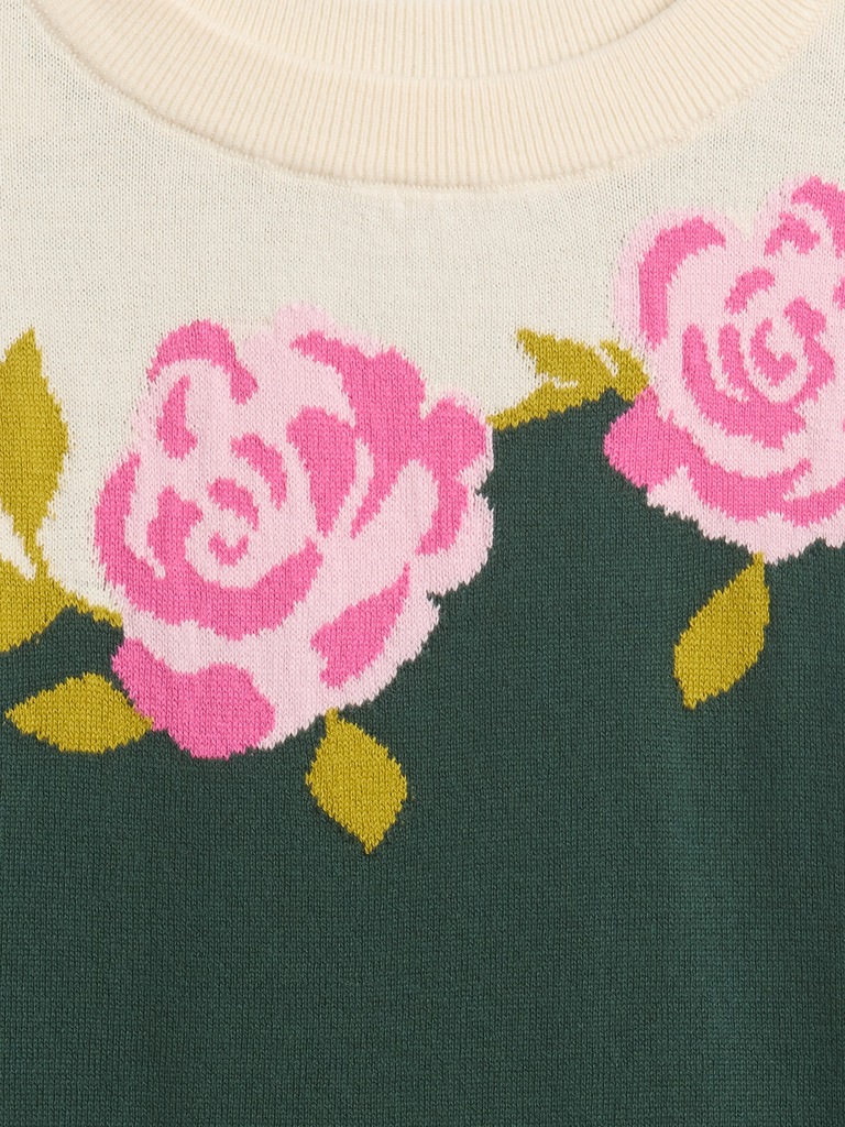 Kids Relaxed Intarsia Sweater