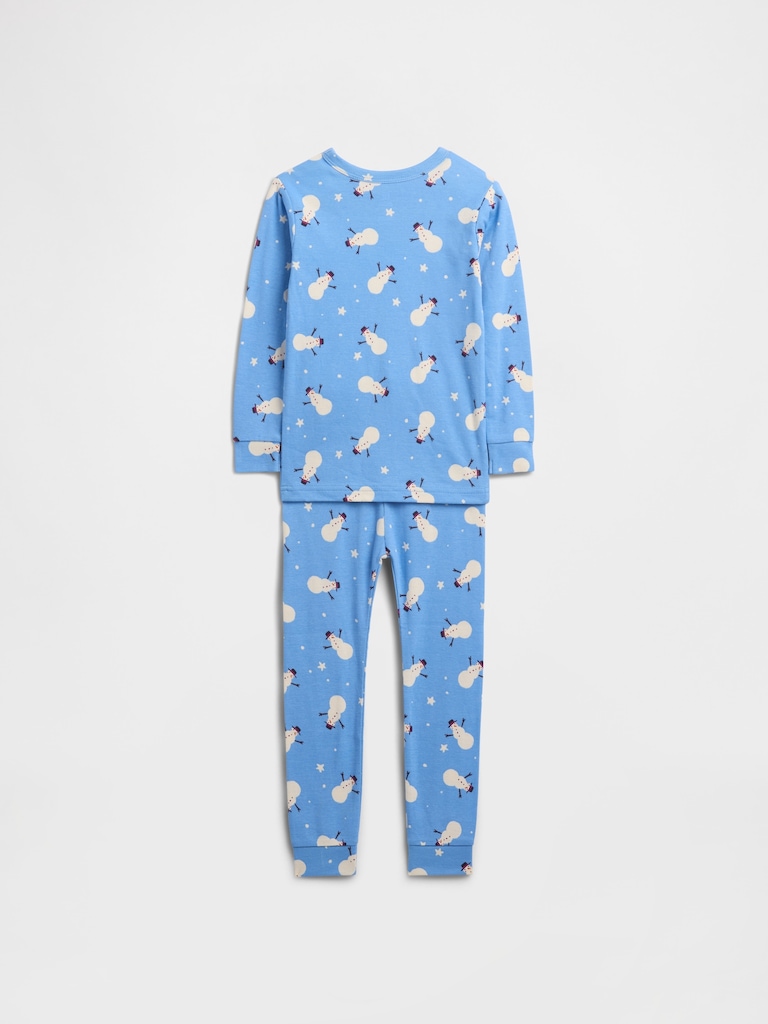 Kids & babyGap 100% Organic Cotton Holiday PJ Set