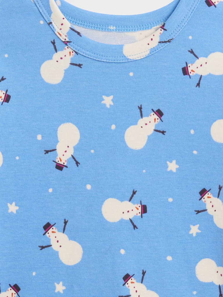 Kids & babyGap 100% Organic Cotton Holiday PJ Set