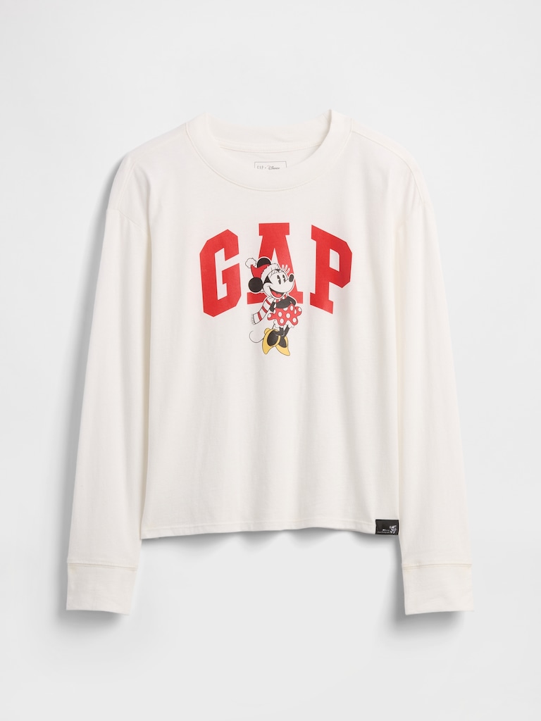 GapKids × Disney Minnie Mouse Relaxed Logo T-Shirt