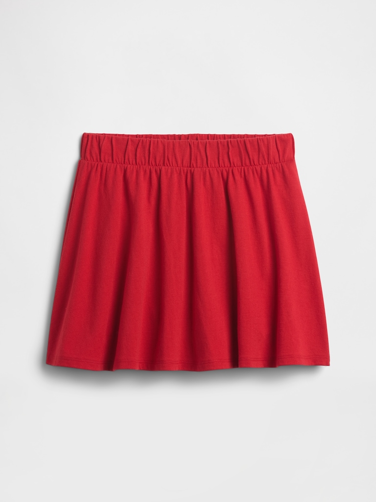 Kids Pull-On Jersey Skort