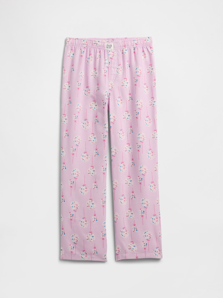 Kids 100% Recycled Flannel PJ Pants