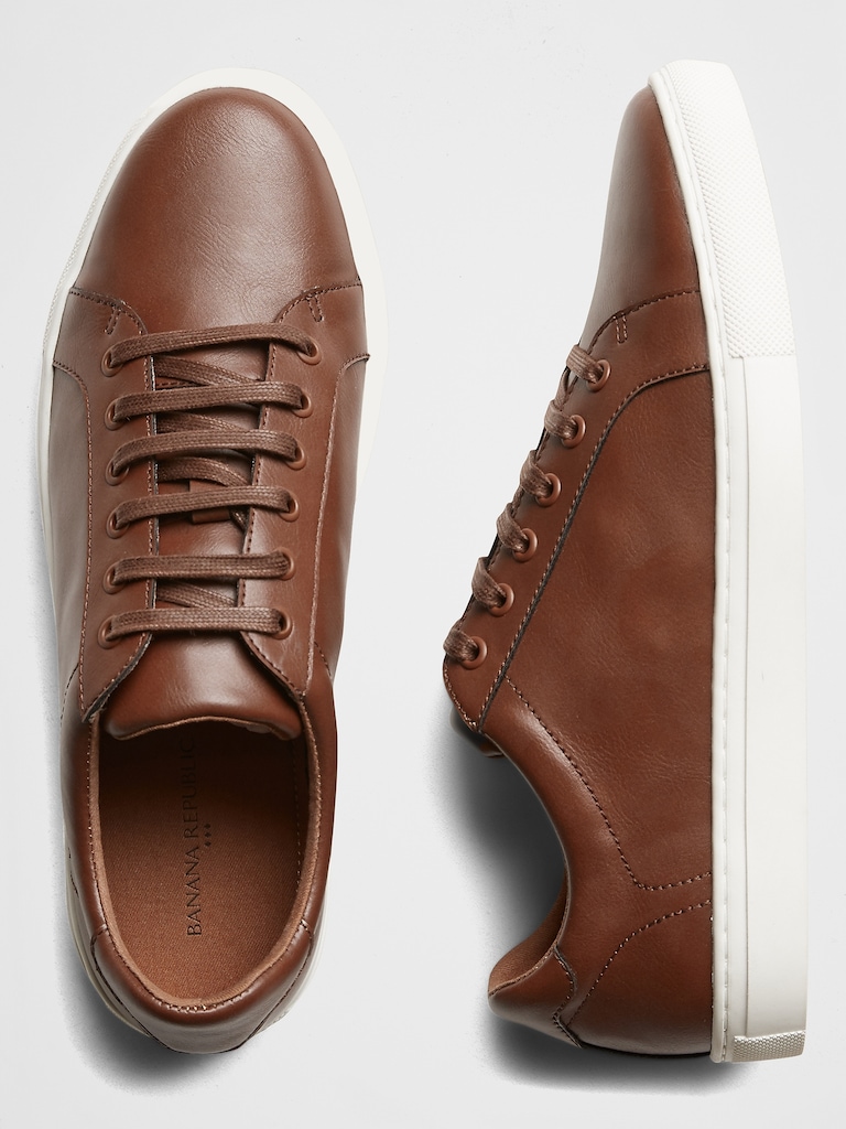 Vegan Leather Sneakers
