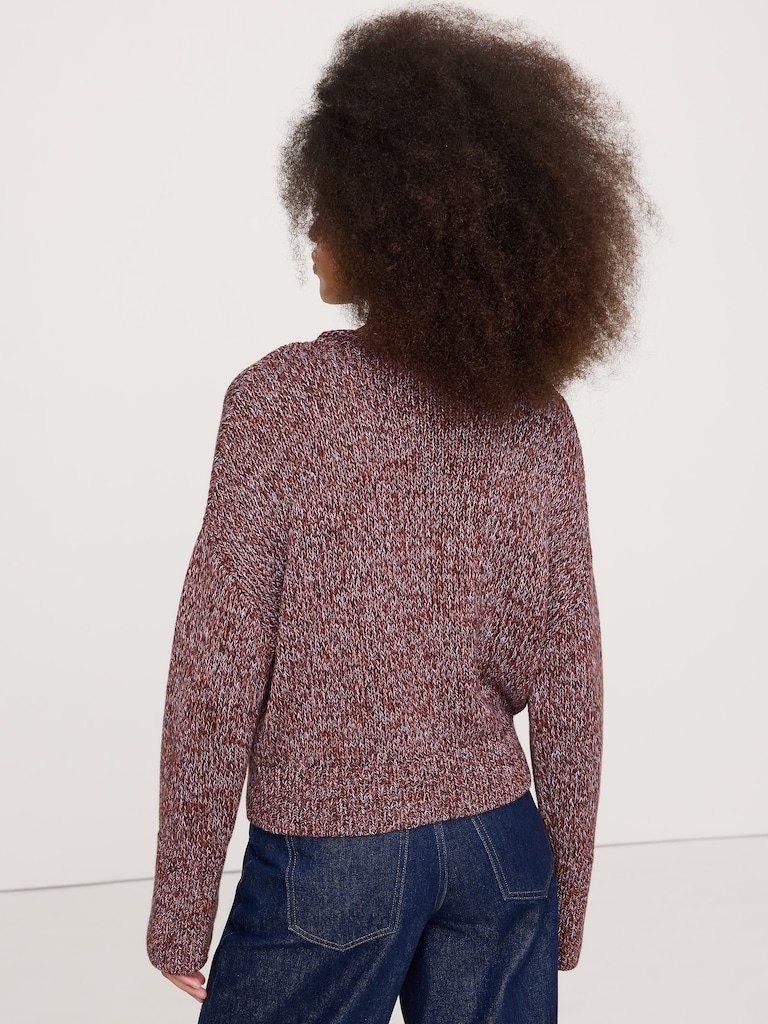 Cotton Roll-Neck Sweater