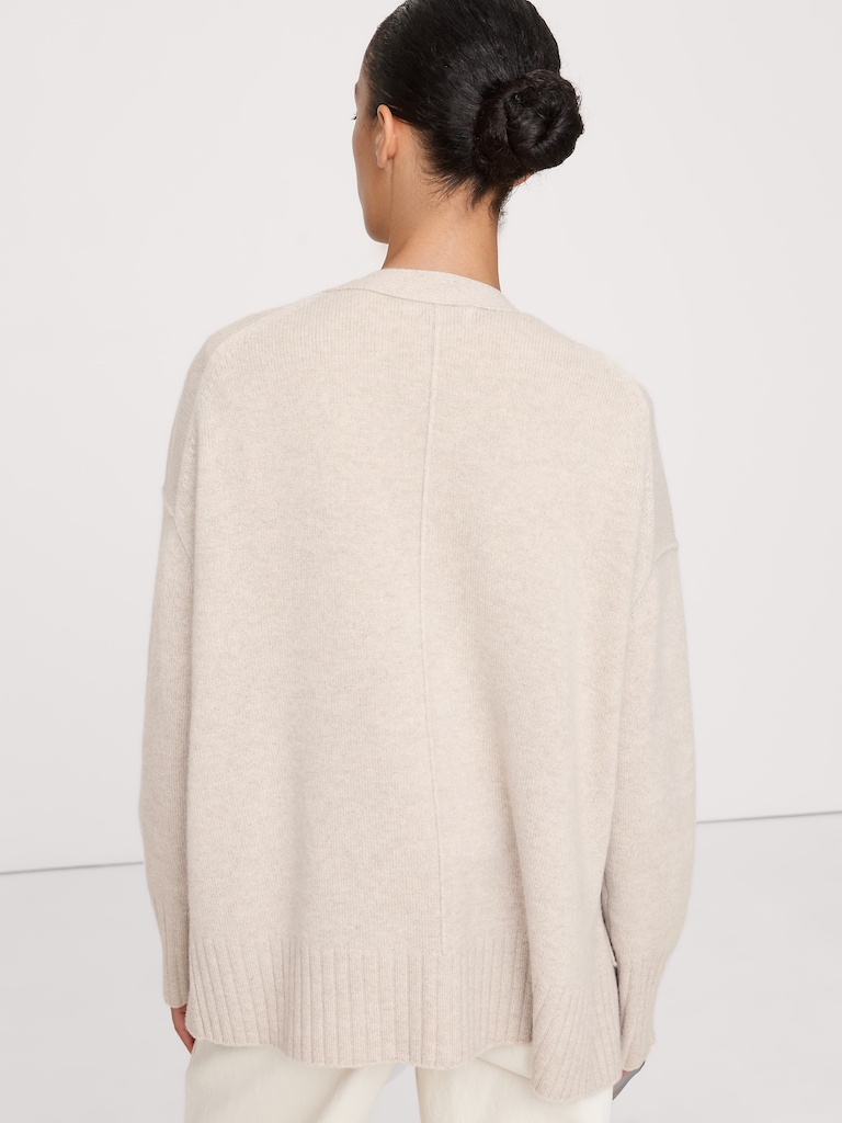 Boyfriend Cashmere Cardigan