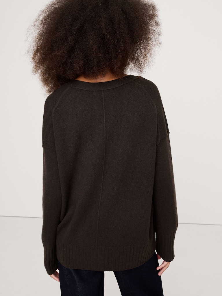 Boyfriend Cashmere Cardigan