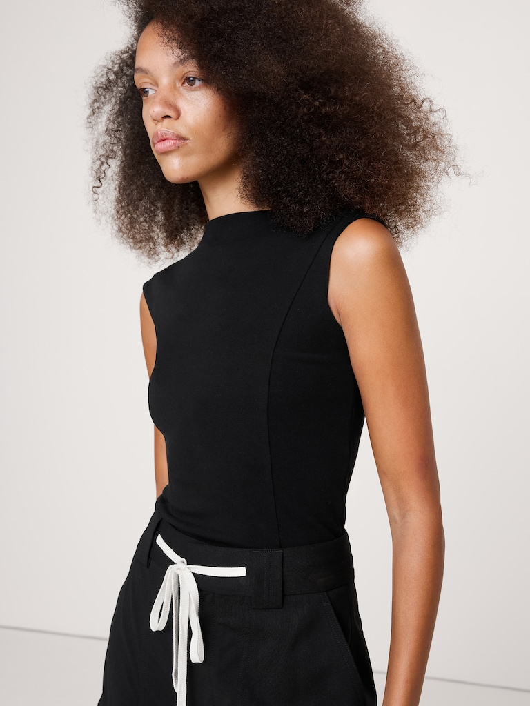 Refined Open-Back Top