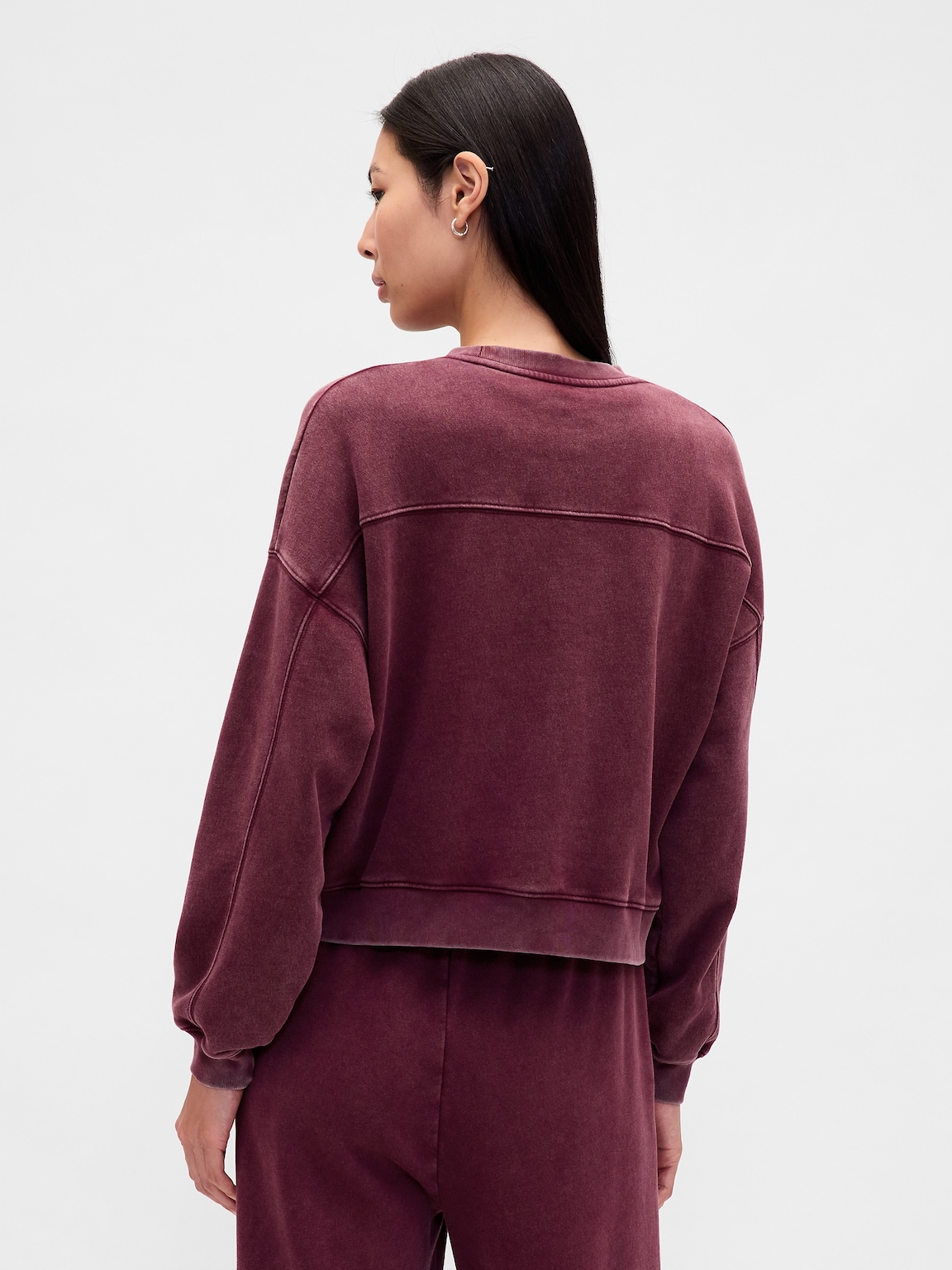 VintageSoft Wedge Crewneck Sweatshirt