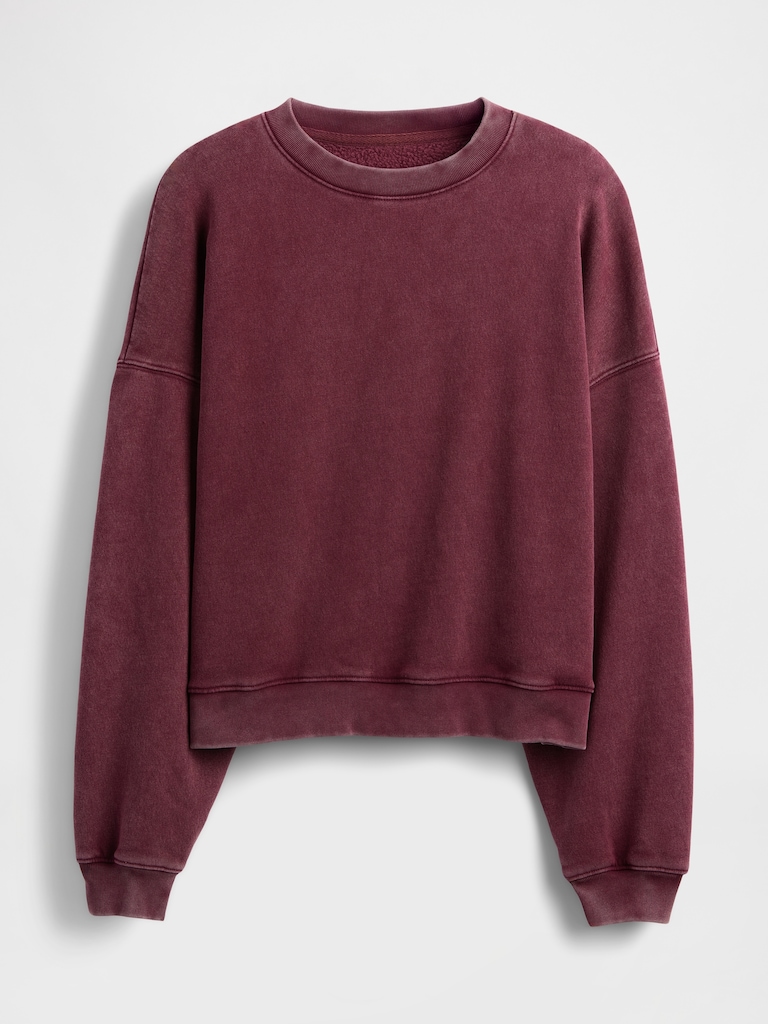 VintageSoft Wedge Crewneck Sweatshirt