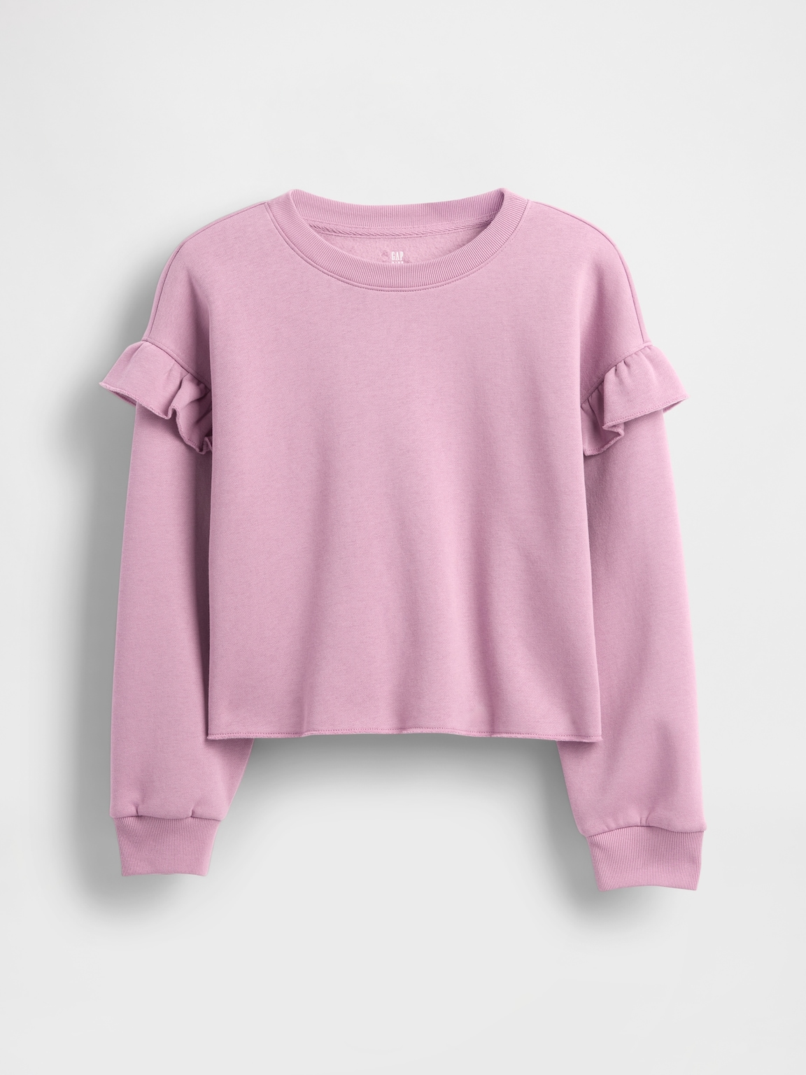 Kids VintageSoft Ruffle Sweatshirt