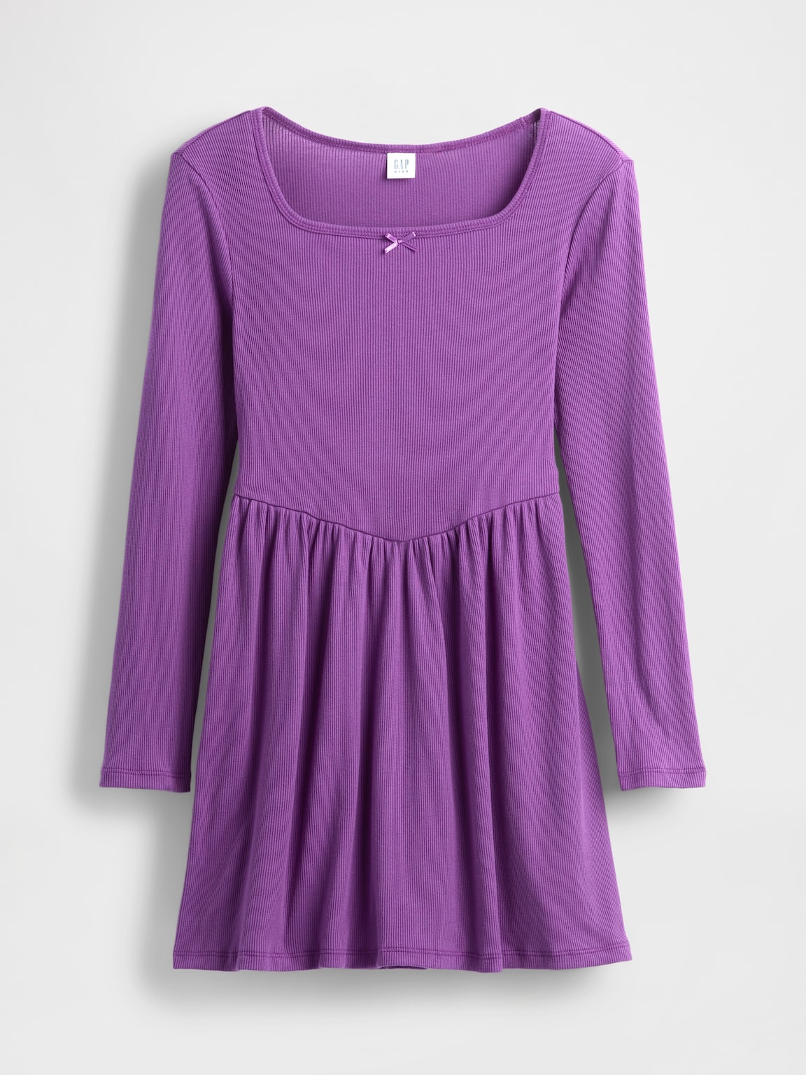 Kids Square-Neck Dress