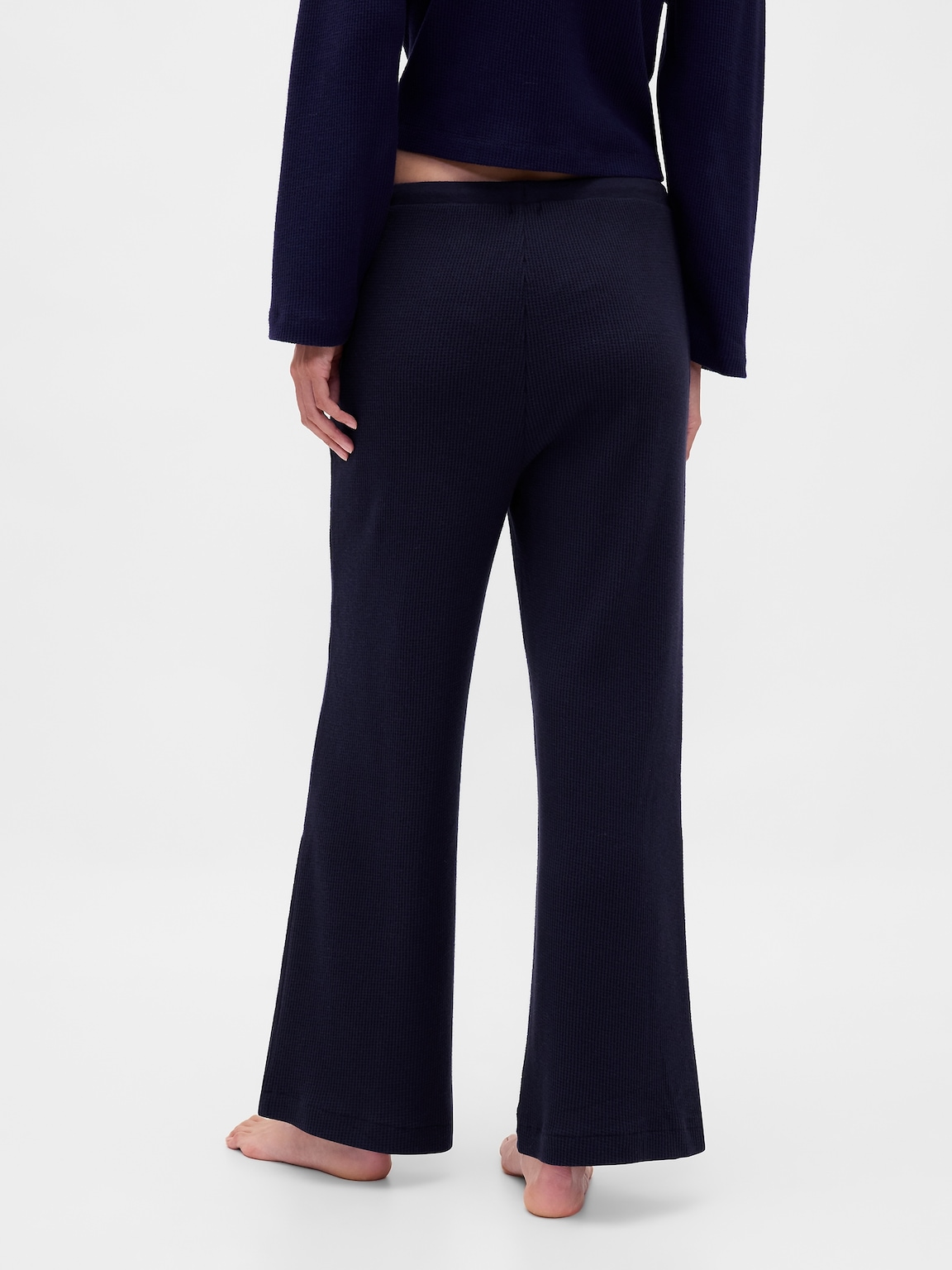 Waffle Wide-Leg PJ Pants