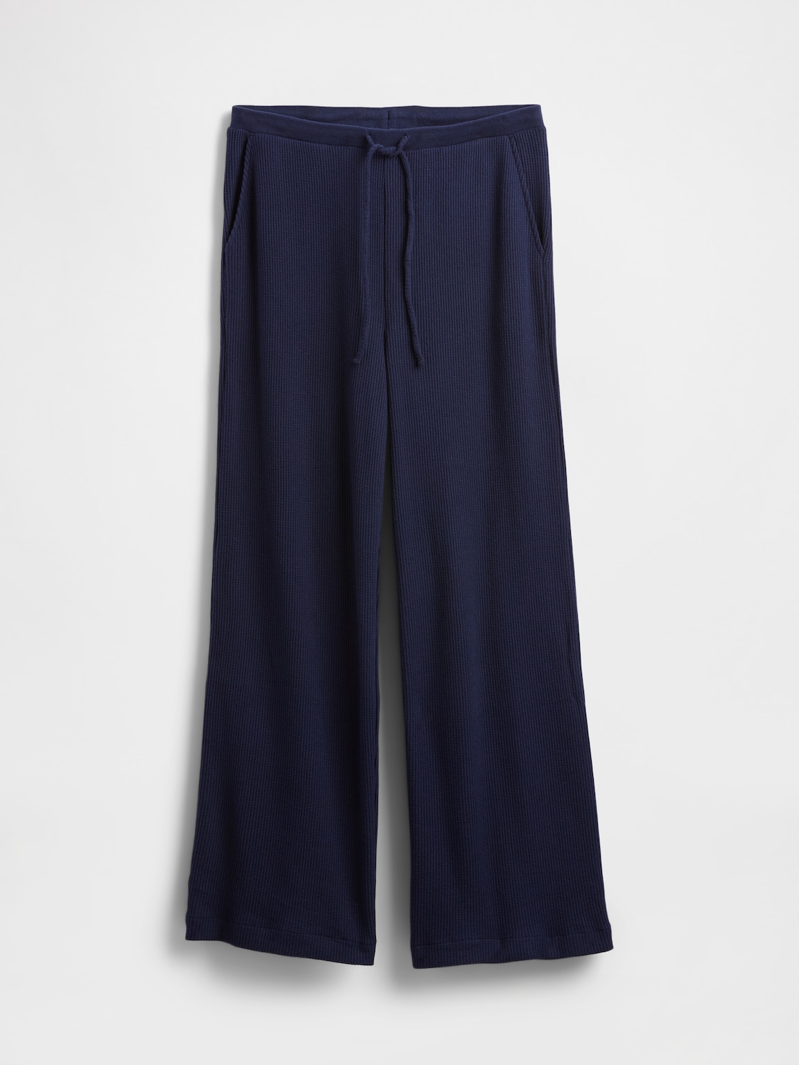 Waffle Wide-Leg PJ Pants