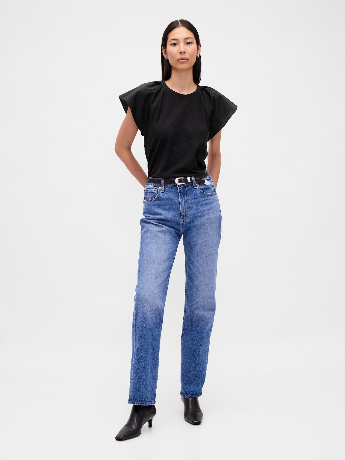 Flutter-Sleeve T-Shirt