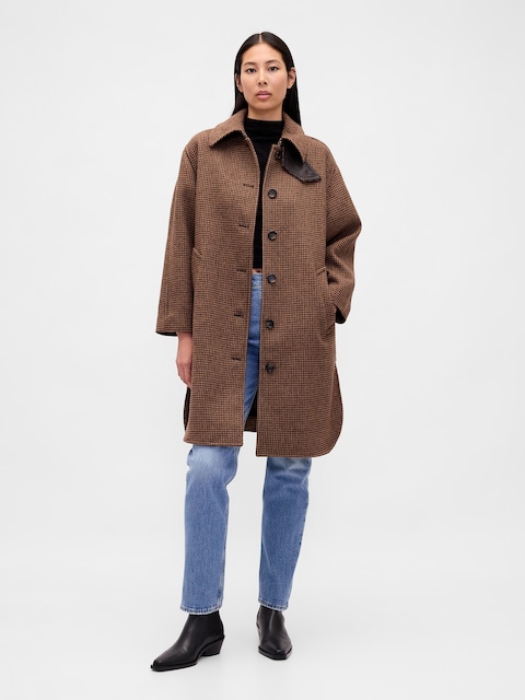 Imperméable Femme Gap - Taille M, Couleur Beige, Longueur Genoux, Occasion Très Bon état - Manteau De Pluie Chic Et Pratique
