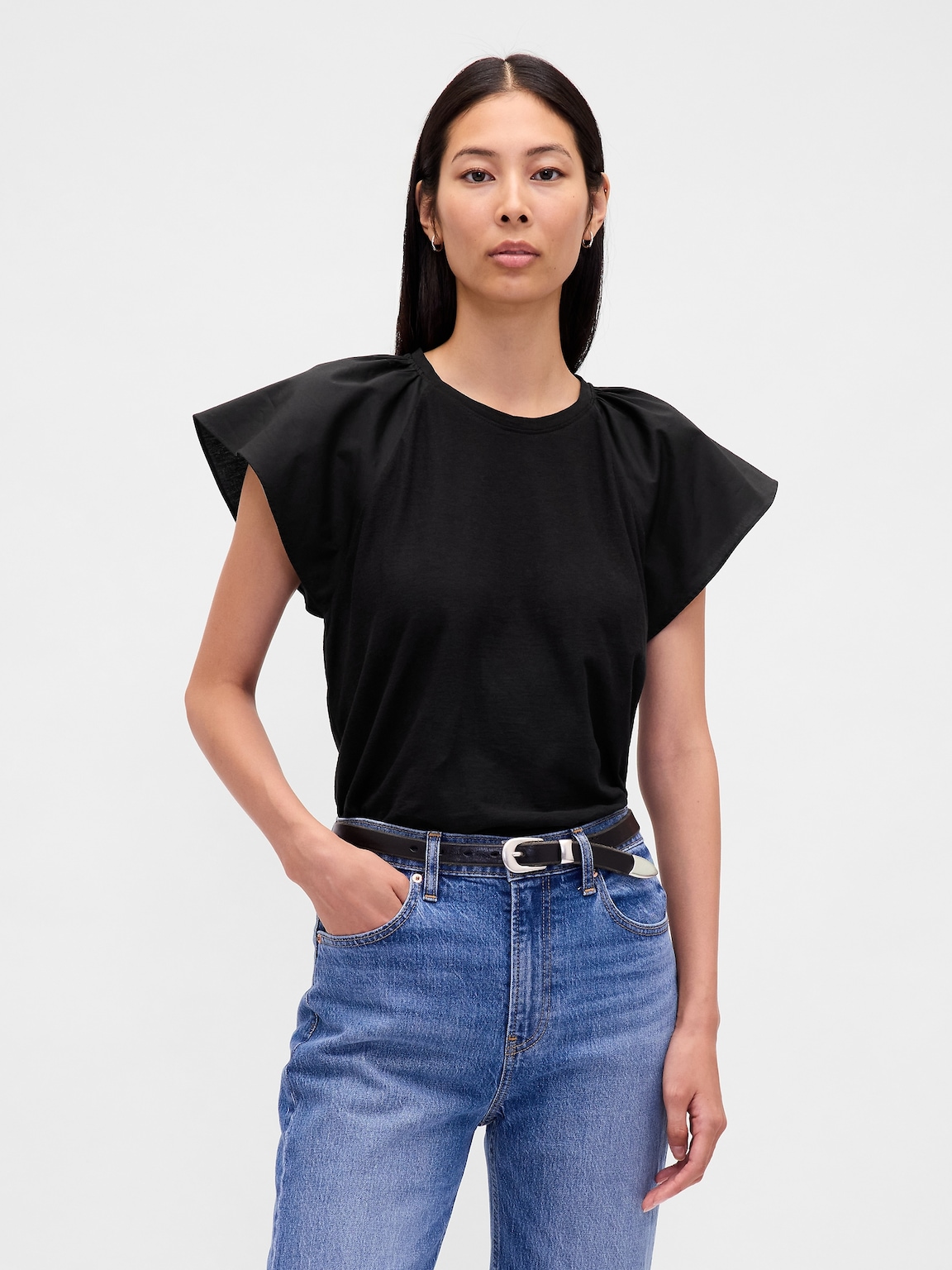 Flutter-Sleeve T-Shirt