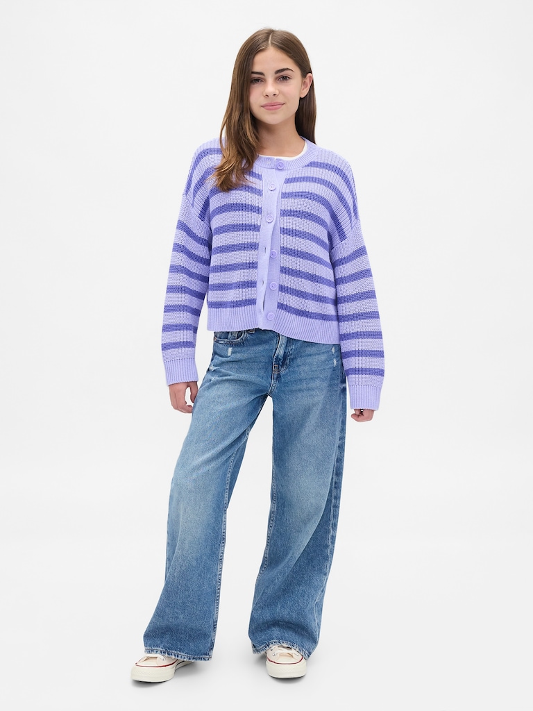 Kids Oversized Cardigan