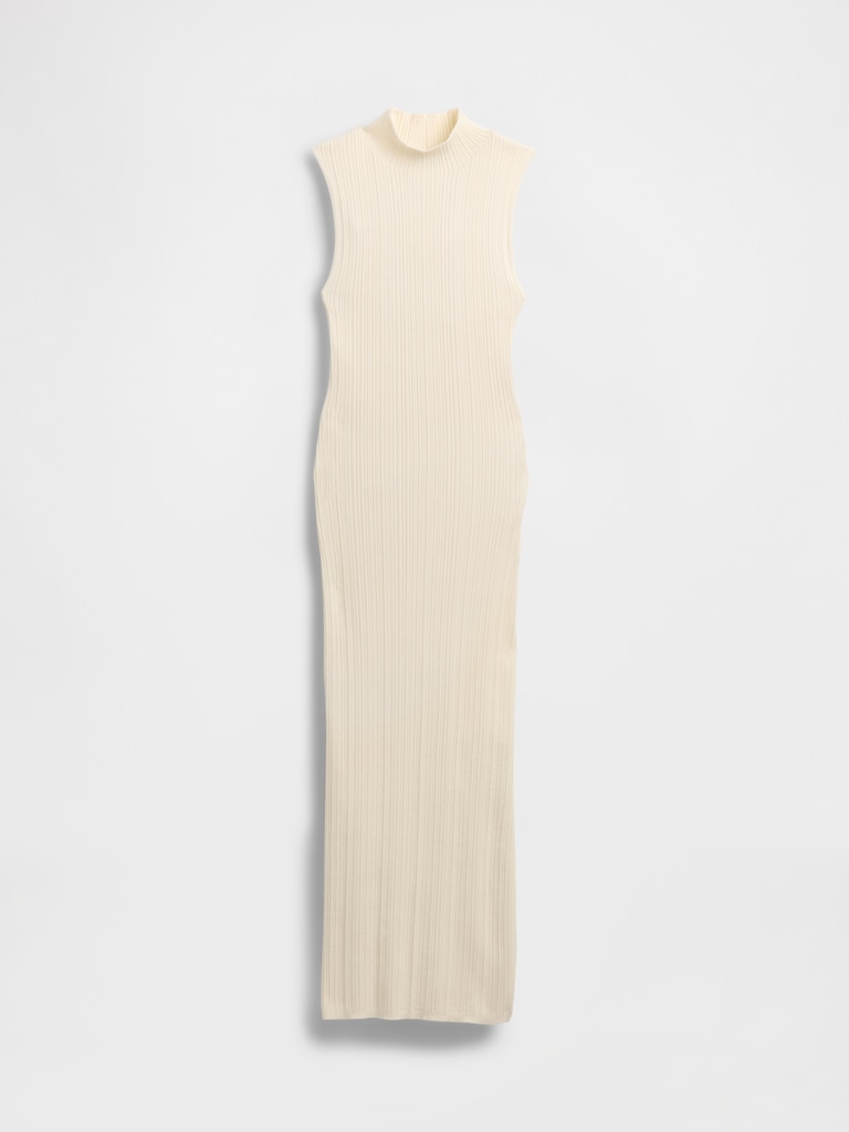 Rib Midi Sweater Dress
