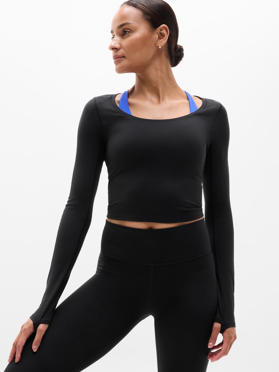 V-Neck Hardware One-Piece Swimsuit