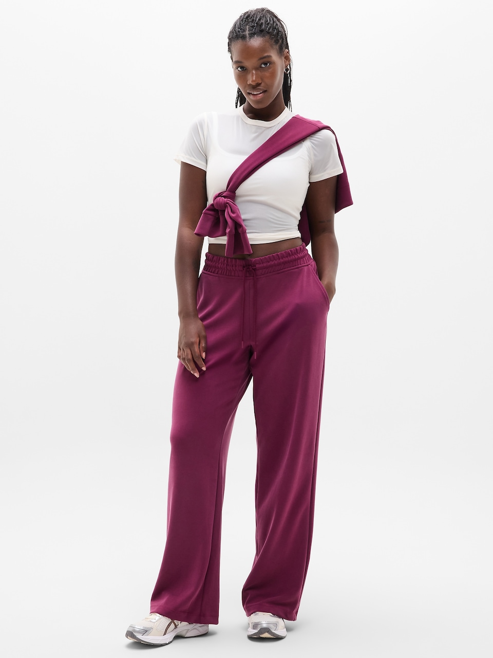 Seasoft Mid Rise Straight Pant