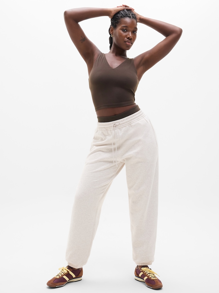 Transcend V-Neck Crop Sports Bra A-C