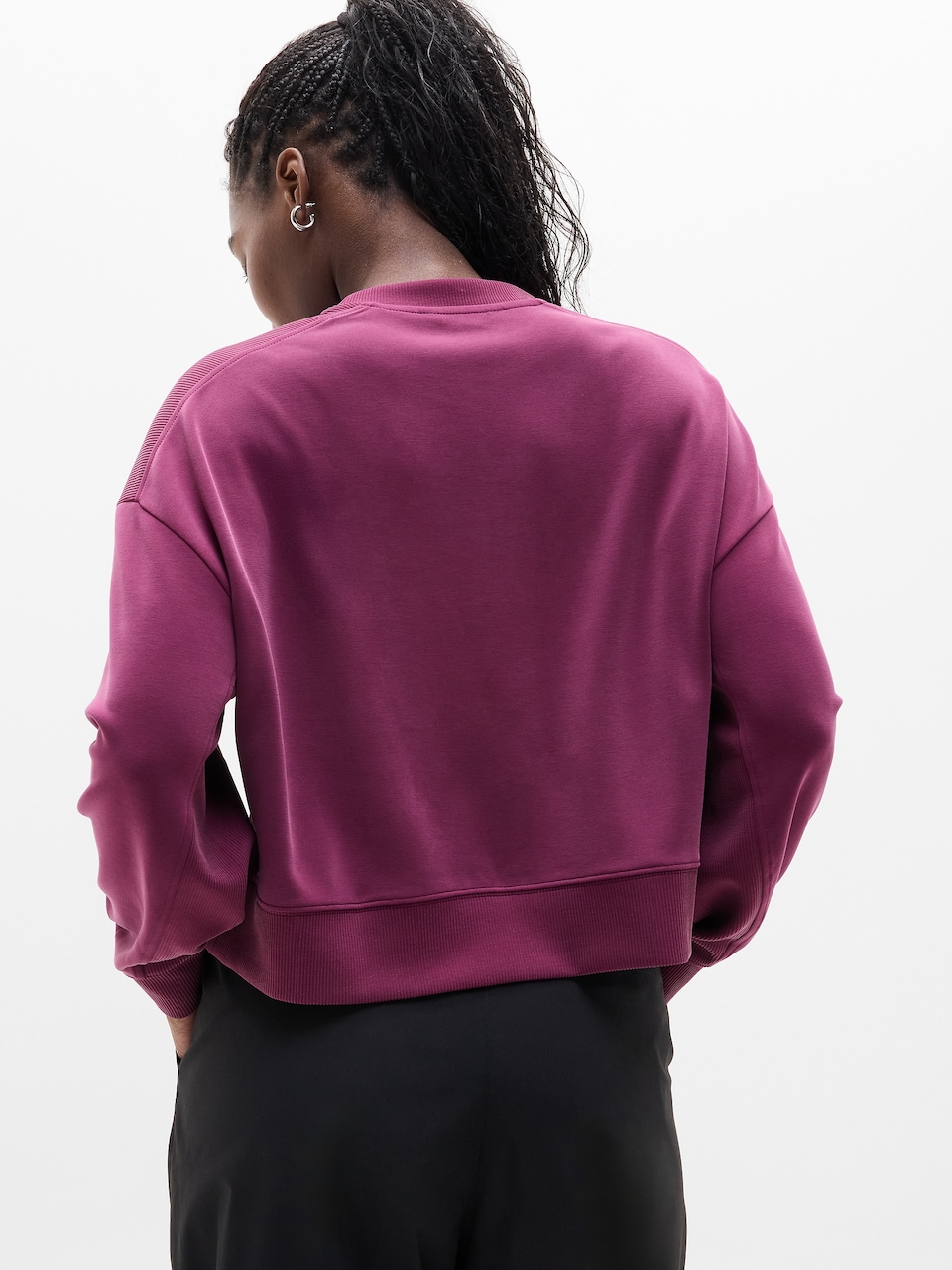 Seasoft Rib Crewneck Sweatshirt