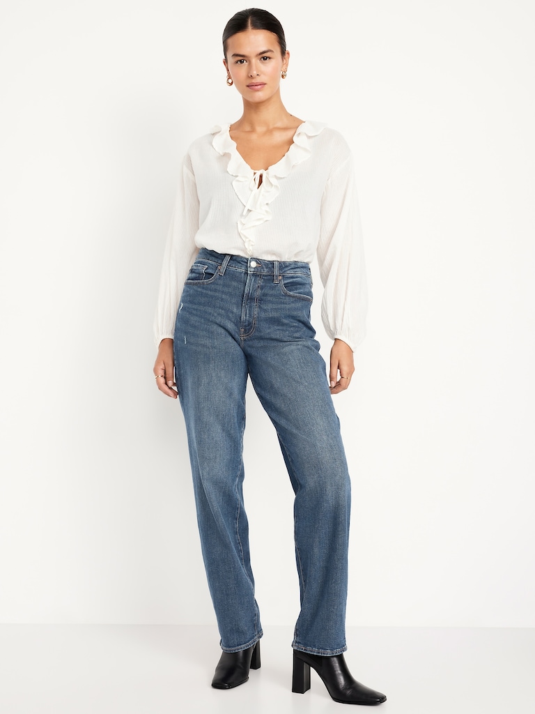High-Waisted OG Loose Jeans