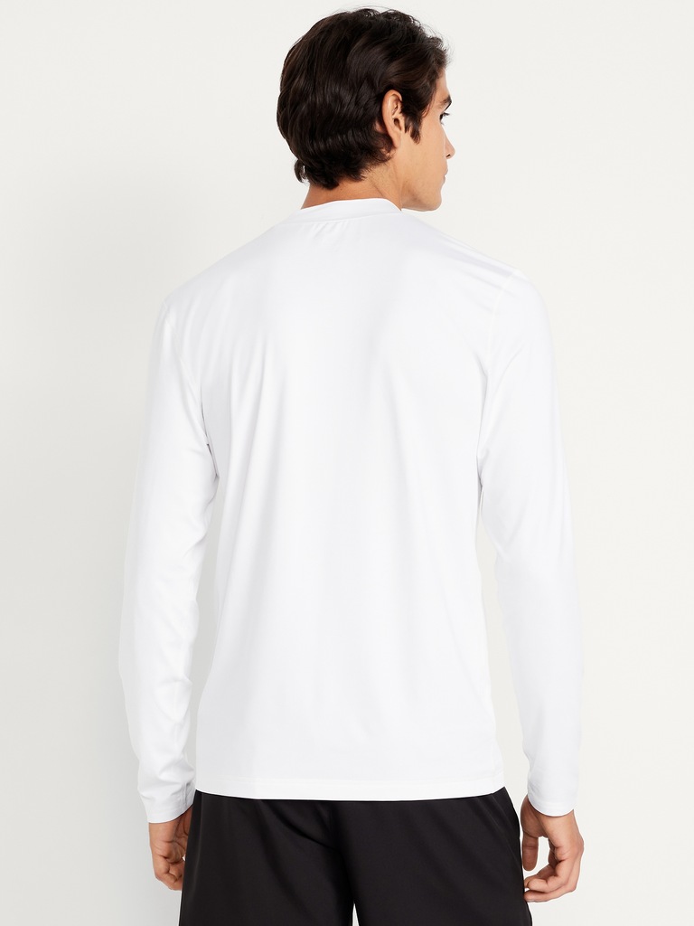 Mock-Neck Long-Sleeve Baselayer Top
