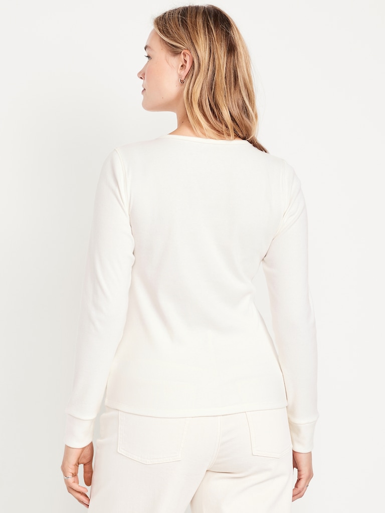 Cozy Snug Crew-Neck Henley