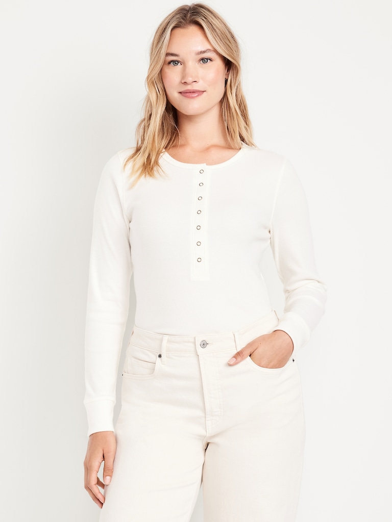 Cozy Snug Crew-Neck Henley