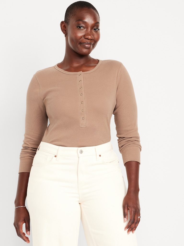 Cozy Snug Crew-Neck Henley