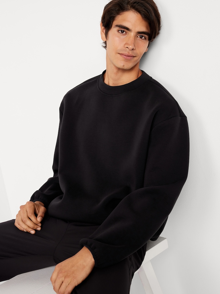 Oversized Bounce Fleece Cinched Sweatshirt