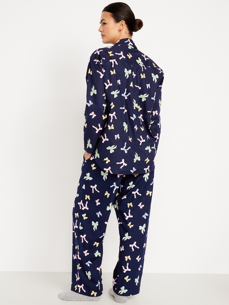 Poplin Pajama Pant Set