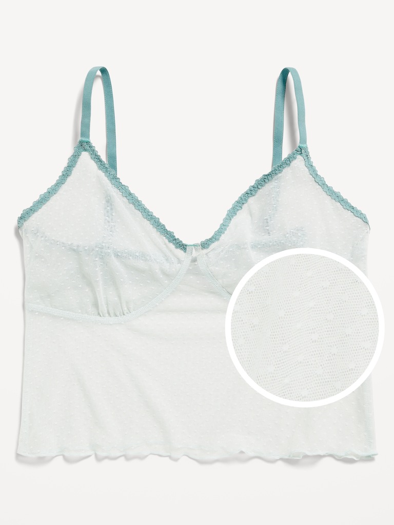 Mesh Cami Bra