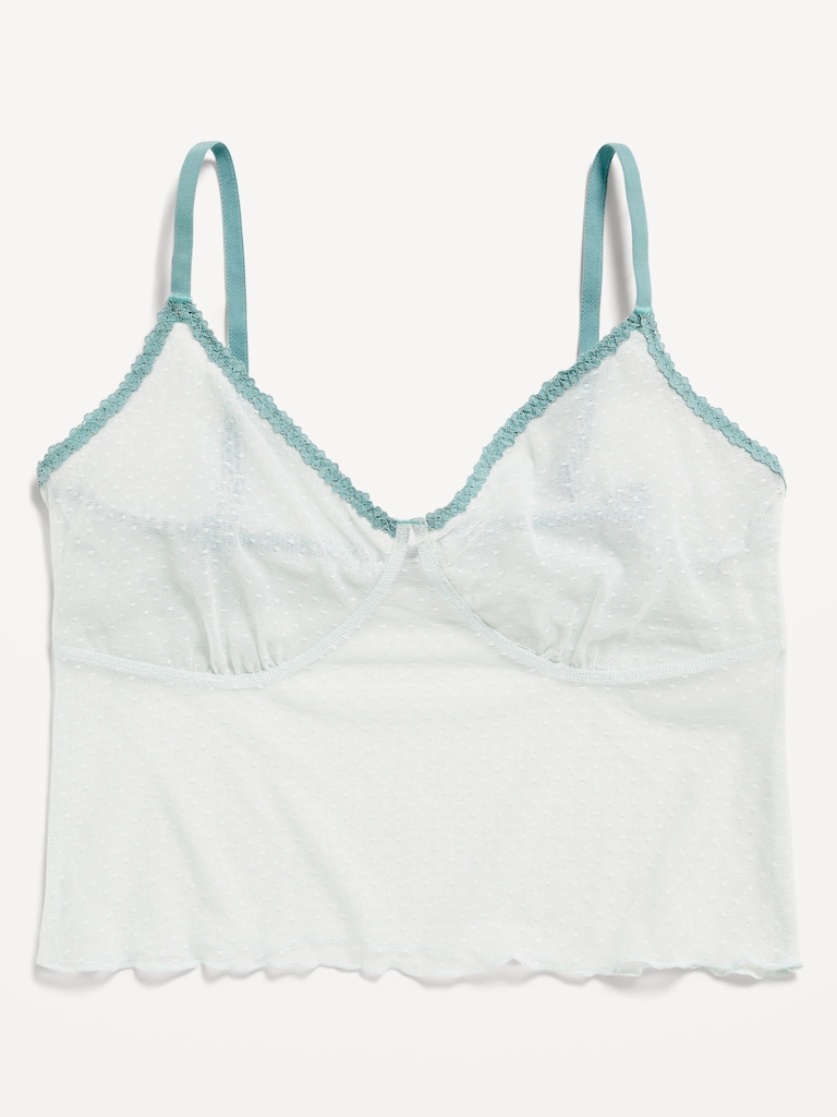 Mesh Cami Bra
