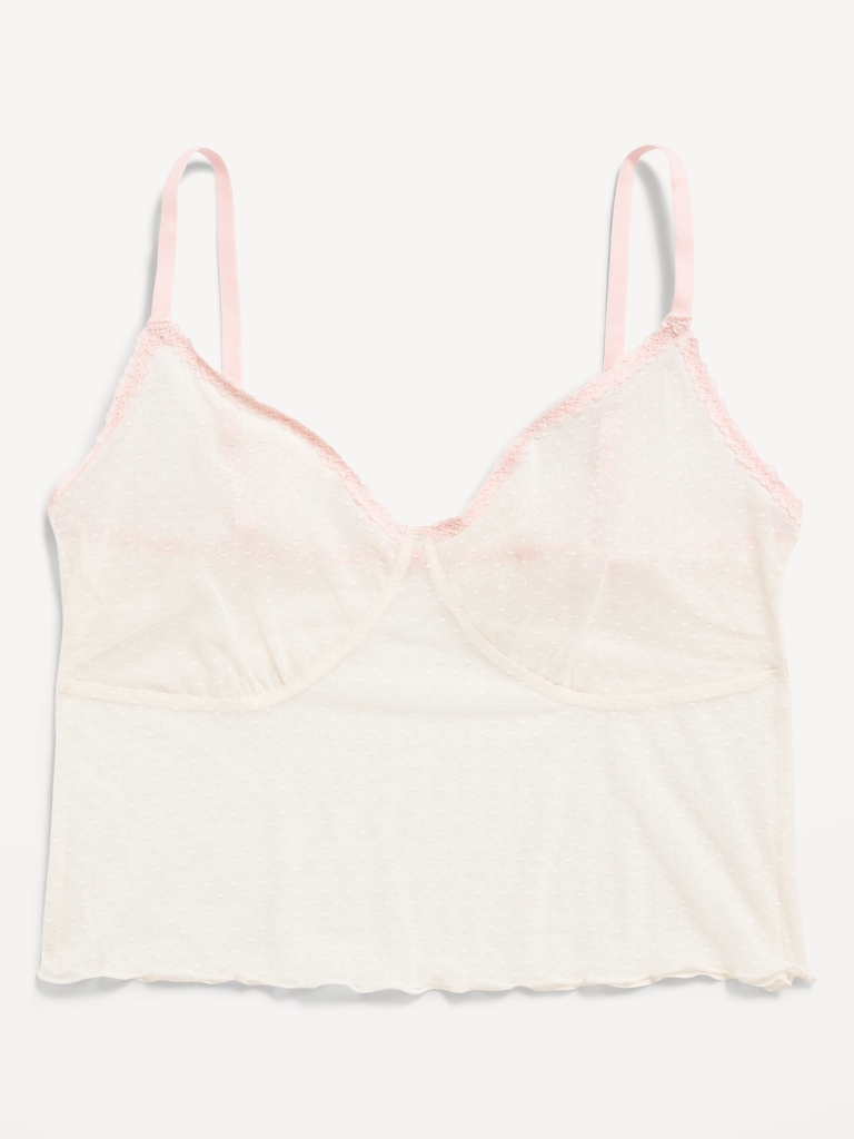 Mesh Cami Bra