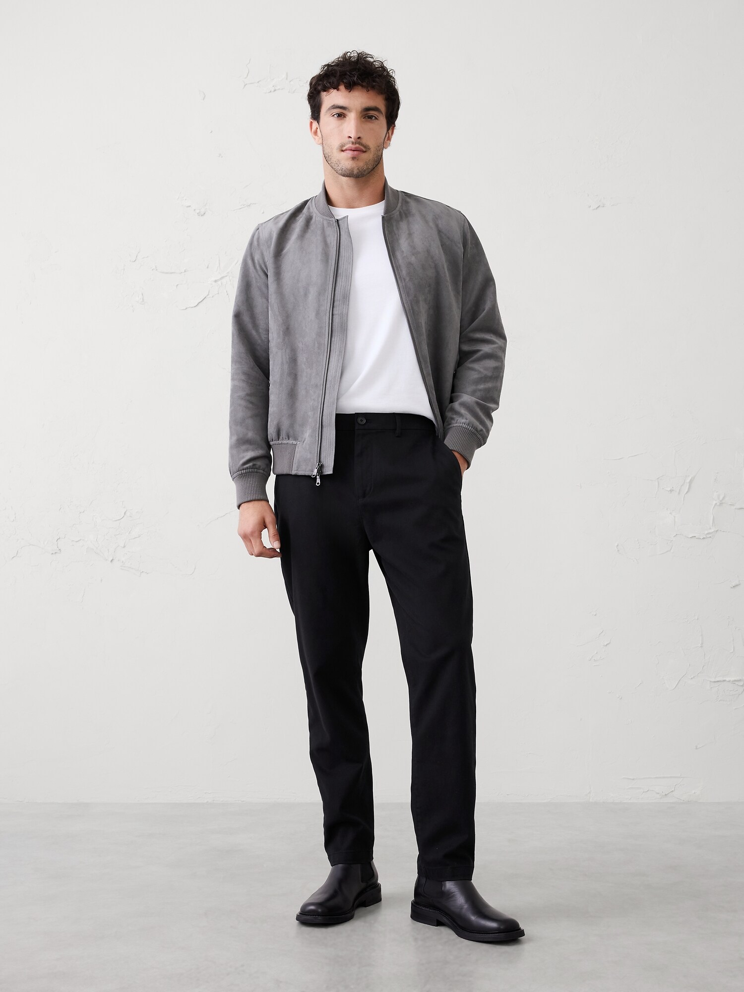 Men's Black Chinos & Casual Pants | Banana Republic Factory